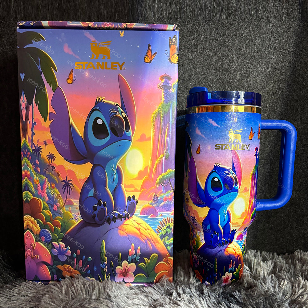 Sunset Stitch Tumbler