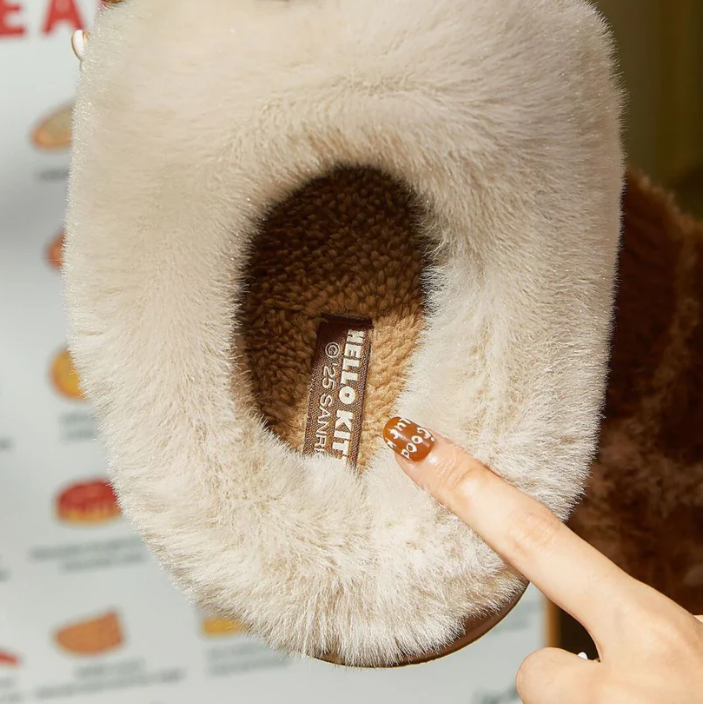 Cozy Kitty Plush Slippers